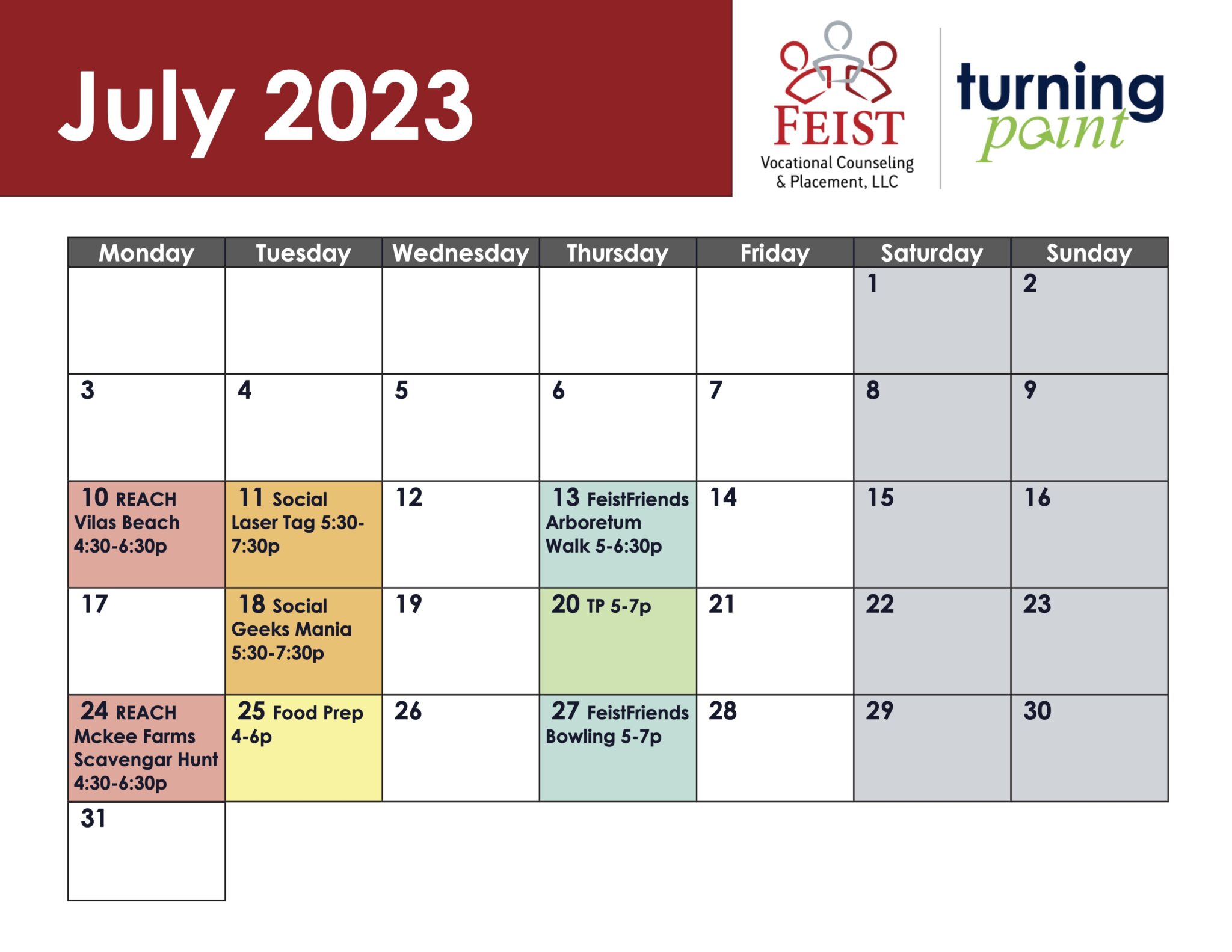 3rd and 4th quarter of 2023 calendar